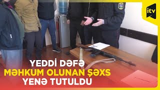 Hacıqabul sakinindən qanunsuz odlu silah aşkar edilib