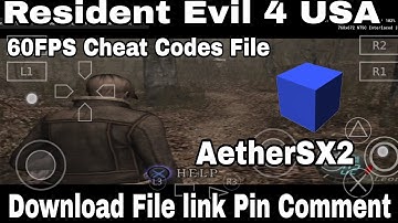 Resident Evil 4 USA 60FPS Cheat Codes AetherSX2 Best Settings Low Device G99 G95 G85 Snp 720G Snp665