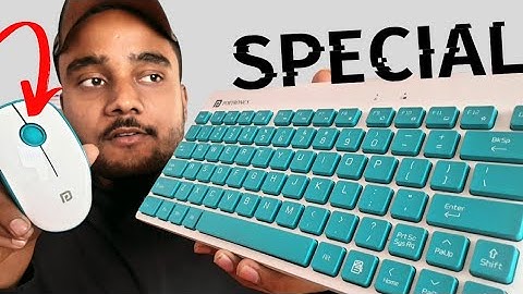 Portronics Key2 Combo Wireless Keyboard and Mouse Review!