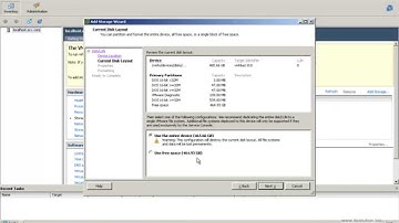 Create VMWare Datastore