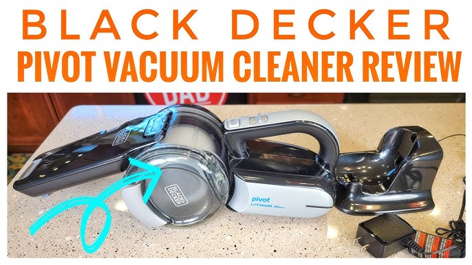 BLACK+DECKER Dustbuster Pivot 18V handheld vacuum review 