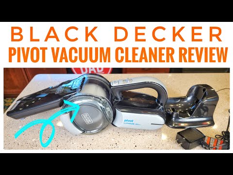 Black+Decker BDH2000PL MAX Lithium Pivot Vacuum Review 