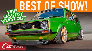 Incredible Homebuilt Mk1 Volkswagen Golf  This is the 2023 VDUB Campfest Winner!