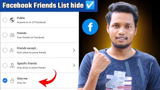 How to Hide Friends List on Facebook | Facebook Friends List Hide | Facebook Friend Hide screenshot 3