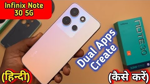 How To Create Dual App In Infinix Note 30 5G, How To Create Clone App In Infinix Note 30 5G,