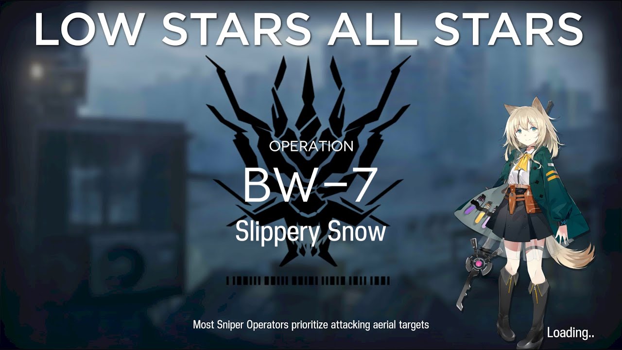 Arknights It's Been a While BW-7 Low Rarity Guide