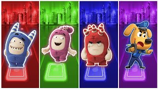 Oddbods Pogo 🆚 Oddbods Newt 🆚 Oddbods Fuse 🆚 Sheriff Labrador 🆚 Who is the best? 🎀