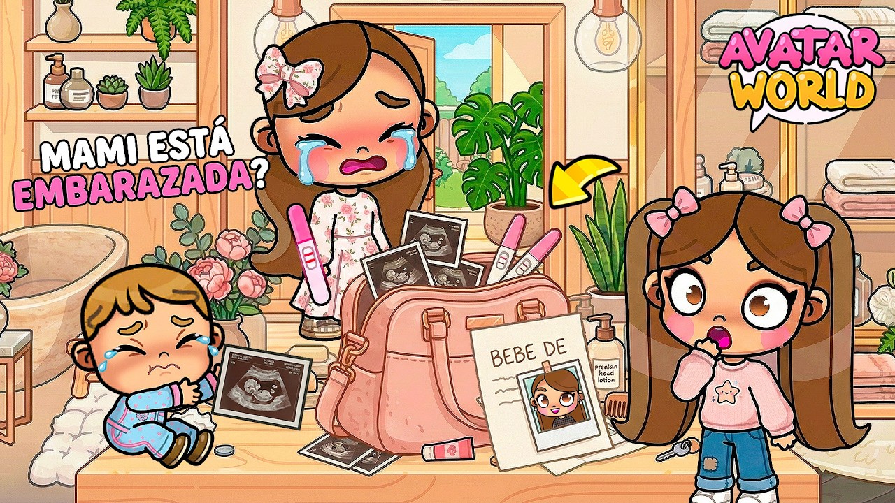 ¡ENCONTRAMOS ESTO! 😰 ¡¿MAMA NOS OCULTA SU EMBARAZO?! 👶🍼 en Avatar World