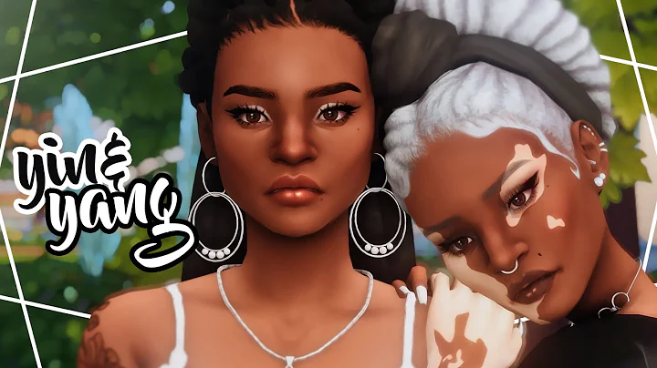 Yin & Yang Twins  + CC List // The Sims 4 Create A...