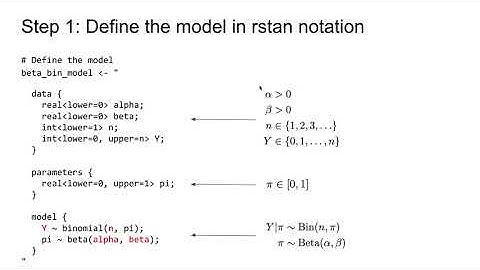 Bayes: MCMC with rstan