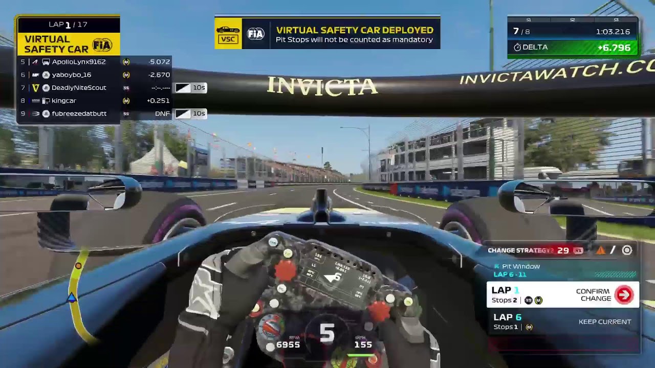 Tag Heuar F1 League {F3 - Invecta Racing} Race 1