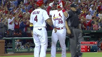 CIN@STL: Cardinals launch five home runs vs. Reds