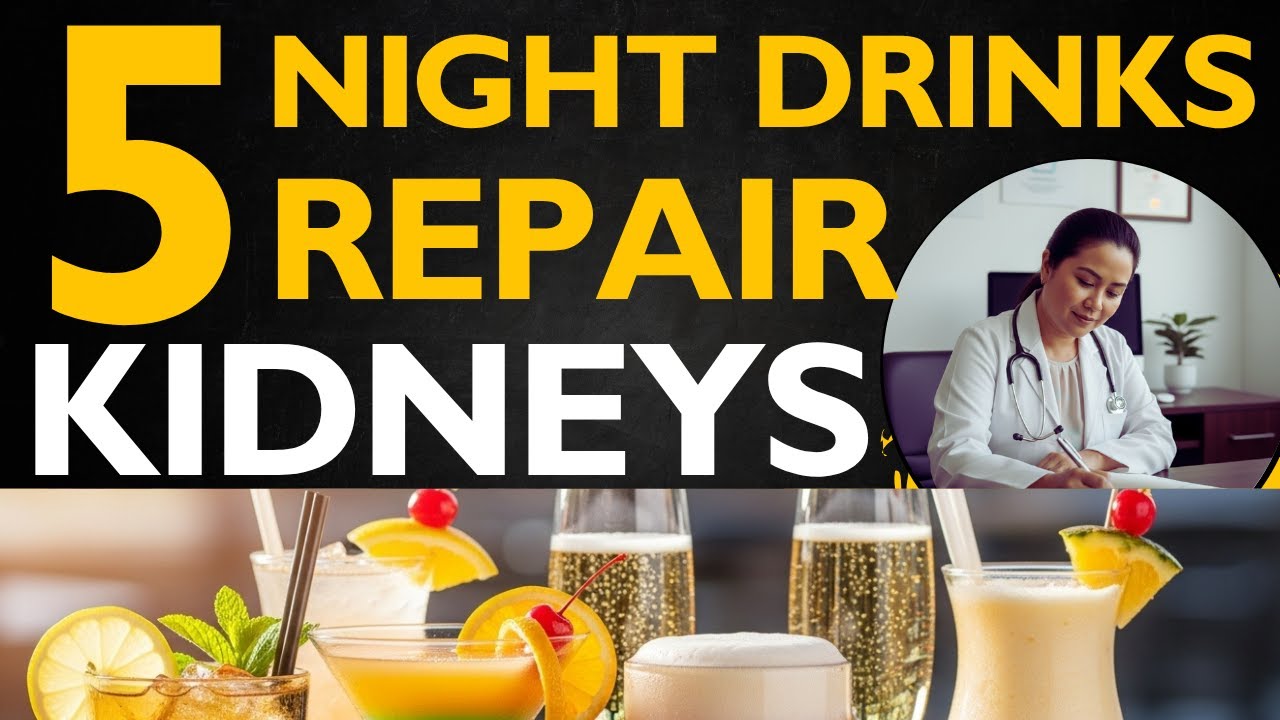5 лучших напитков перед сном для легкого восстановления и улучшения здоровья почек!