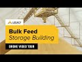 Bulk Feed Storage Building Drone Video Tour