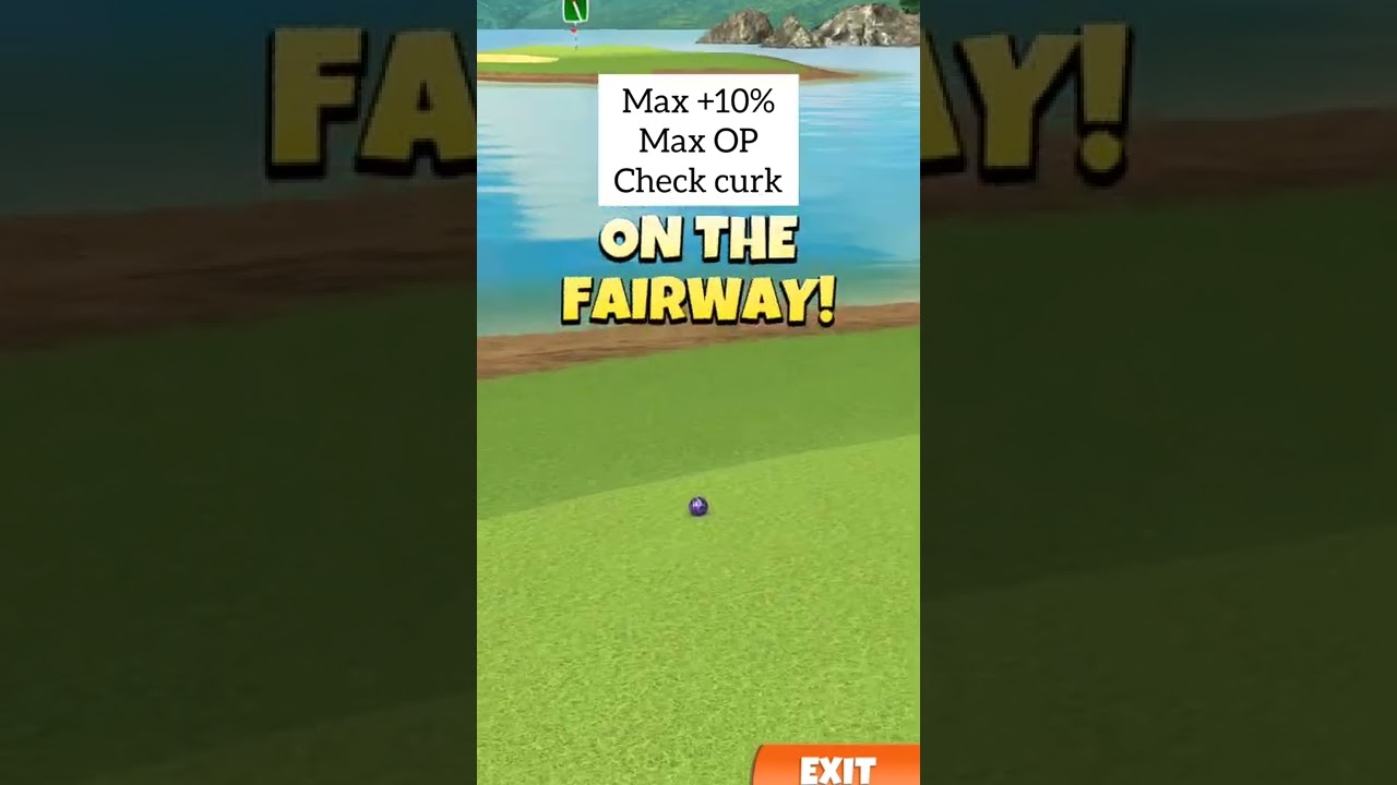 Master, QR Hole 9, ALBATROSS, Lakeside 9Hole Cup, Golf Clash Guide