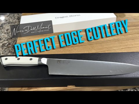 Perfect Edge Cutlery - Knife Review 240mm BD1N Steel Gyuto and 150mm BD1N Honesuki