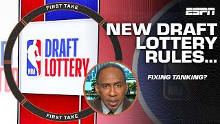 Stephen A. reacts to the NBA proposing new Draft Lottery rules to address tanking 🚨 | First Take