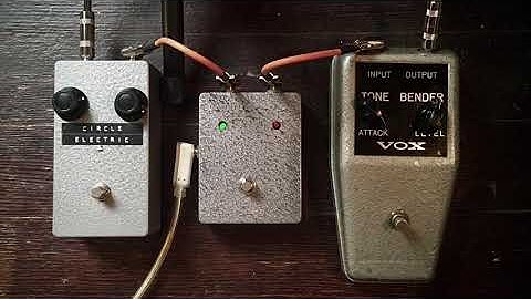 Vox Tone Bender Demo (Circle Electric)