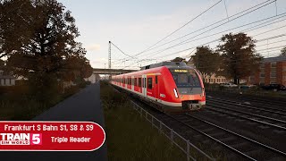 Train Sim World 5 - Frankfurt S Bahn S1, S8 &amp; S9 - Triple Header