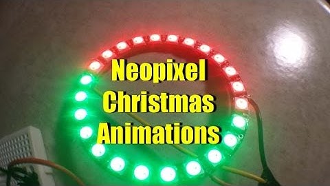 Neopixel Christmas Animations
