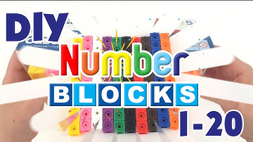DIY Numberblocks 1-20 | Playtime Club TV