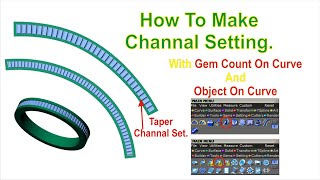 How To Make Channel Setting in Matrix 8 Jewellery Design (Unity Institute Surat) screenshot 5