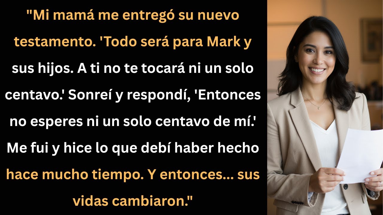 Me quitaron de la herencia… pero no sabían lo que iba a hacer después.