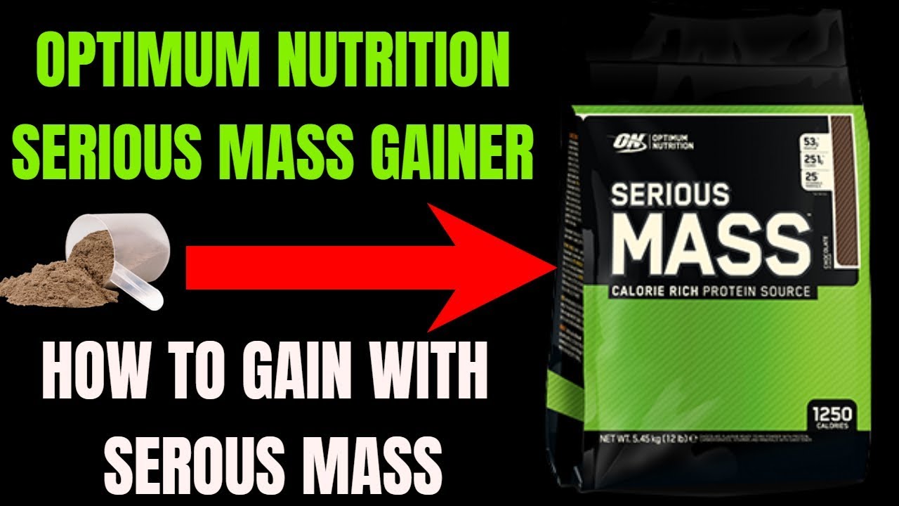 Optimum nutrition serious mass gainer review in hindiHow to gain