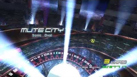 F-Zero GX - 1st Unused Course Preview of [Mute City - Sonic Oval]