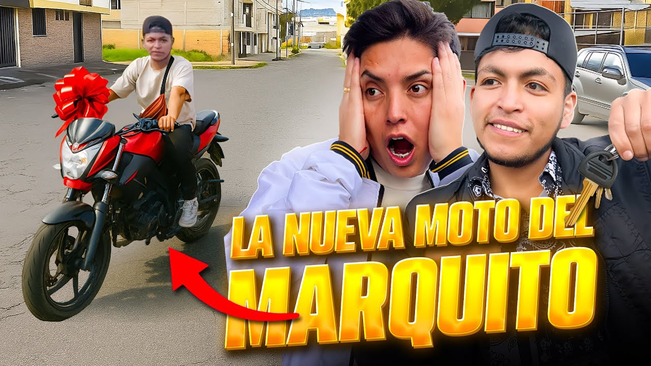 LA NUEVA MOTO DE MARQUITO🔥✨