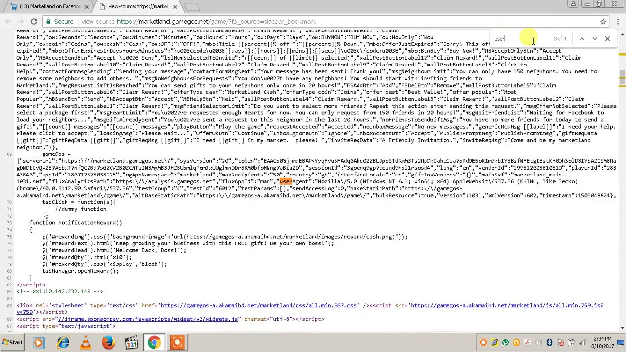 HOW TO FIND SESSION ID FB ID USER ID IN ANY GAME OF FACEBOOK - YouTube