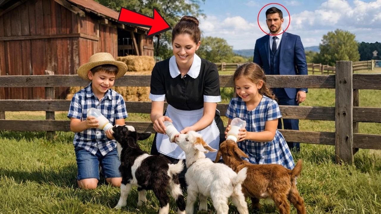 EMPRESÁRIO VIÚVO CHEGA SEM AVISAR… E FICOU SEM REAÇÃO AO VER O QUE A EMPREGADA FEZ COM SEUS FILHOS!