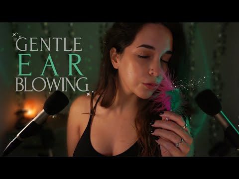 ASMR Suaves soplidos de oreja a oreja | Gentle Ear Blowing