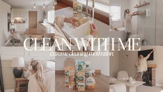 SPRING CLEAN WITH ME | entire house deep cleaning & extreme cleaning motivation 2023
