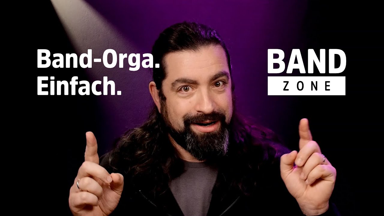 Band-Organisation war noch nie so einfach – mit BANDZONE