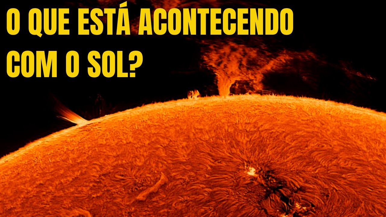 Inacreditável! Uma Parte do Sol QUEBROU, o que isso significa? - YouTube
