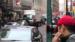 Set of the "Blue Bloods" March 2013