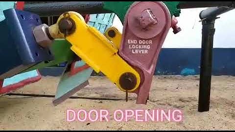 WORKING MODEL OF BOBRN WAGON DOORS AT MAJN DEPOT | C&W DEPOT |SOUTHERN RAILWAY