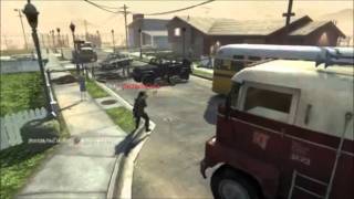 Black Ops Gameplay: AWESOME TOMAHAWK DOUBLE WALL BOUNCE KILL