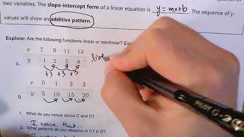 Difference between linear and non linear