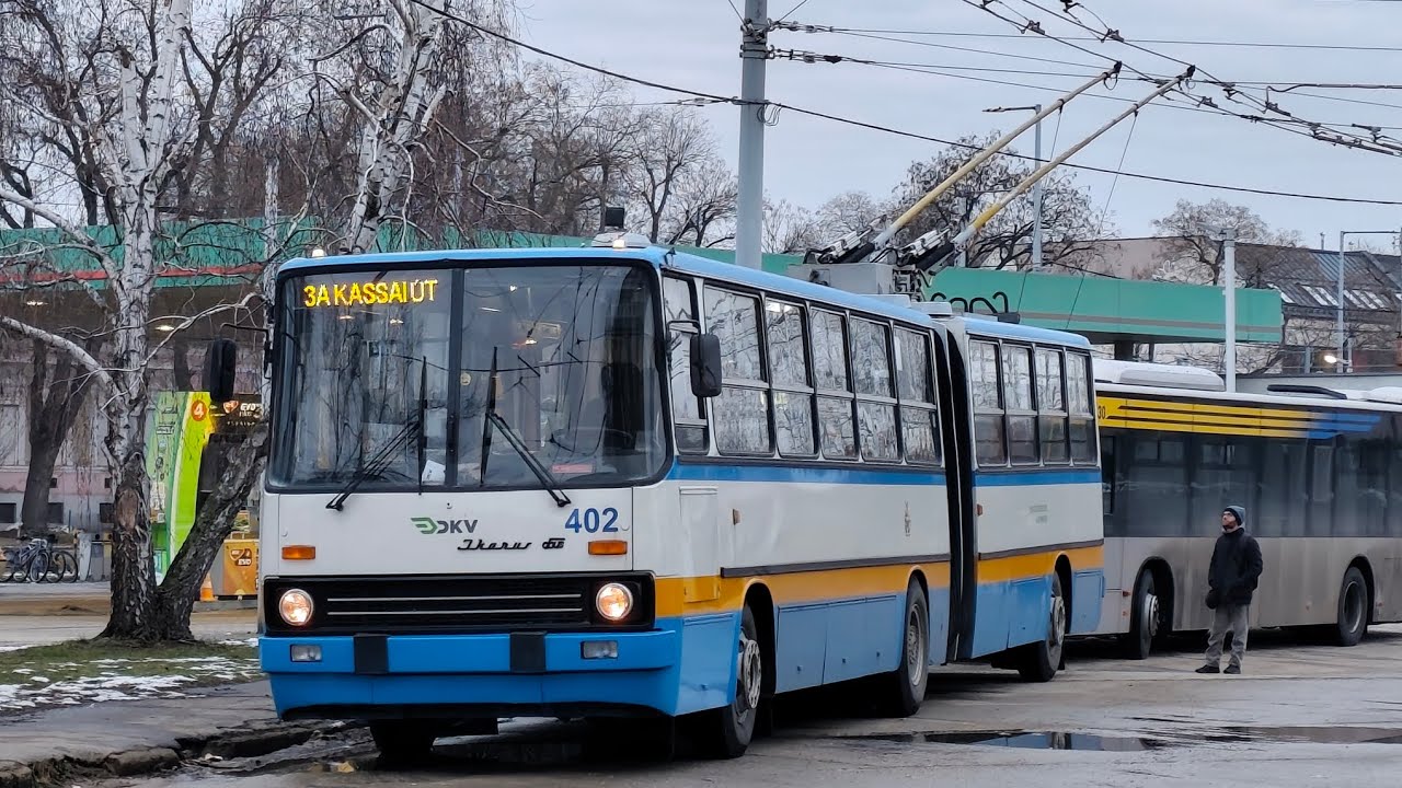 Ikarus 280.T9.90 - 402 - hangfelvétel 