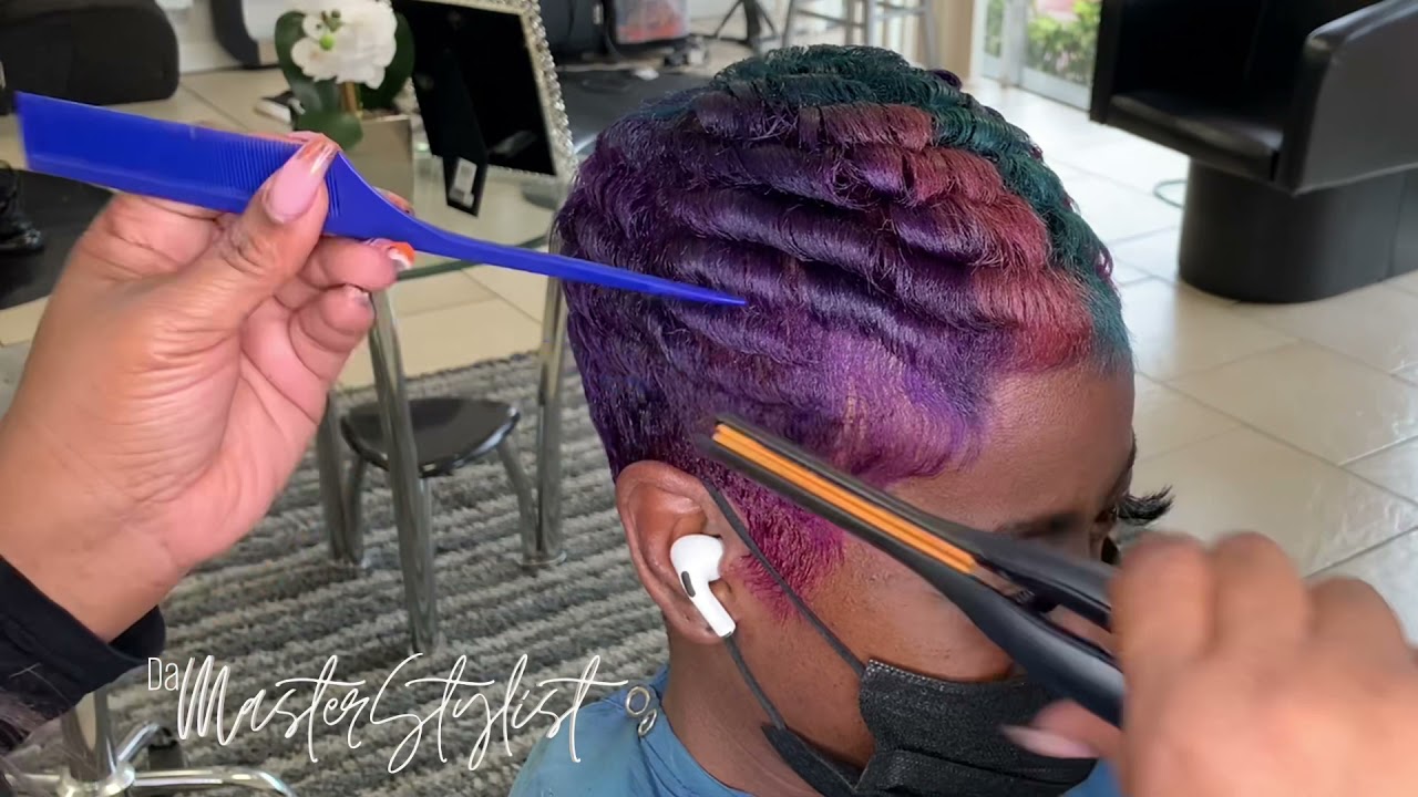 How To; Purple and Pink Pixie