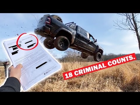 My TRX Jump Video Got Me CRIMINALLY CHARGED WITH 18 COUNTS BY THE STATE... *YES REALLY*