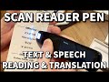 NEWYES Scan Reader Pen for Text and Speech Translation in 112 Languages