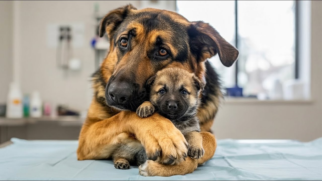 Fenka Obejme Své Štěně Naposledy Těsně Před Utracením, Pak Veterinář Zařve: 