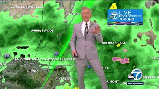 Heavier downpours expected early Tuesday morning in SoCal I ABC7