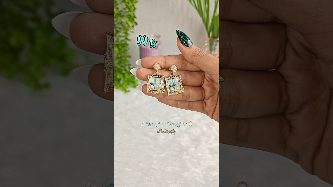 Pinterest inspired Earring ✨| Bridgerton Vibes🌷