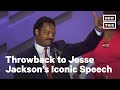 Le discours mouvant de jesse jackson  gardez lespoir vivant   maintenant a