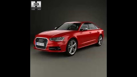 3D Model Audi S6 C7 saloon 2012 at 3DExport.com