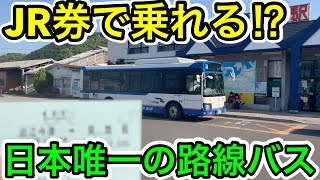 【JR乗車券で乗れる路線バス⁉︎】若江線を乗り通してみた